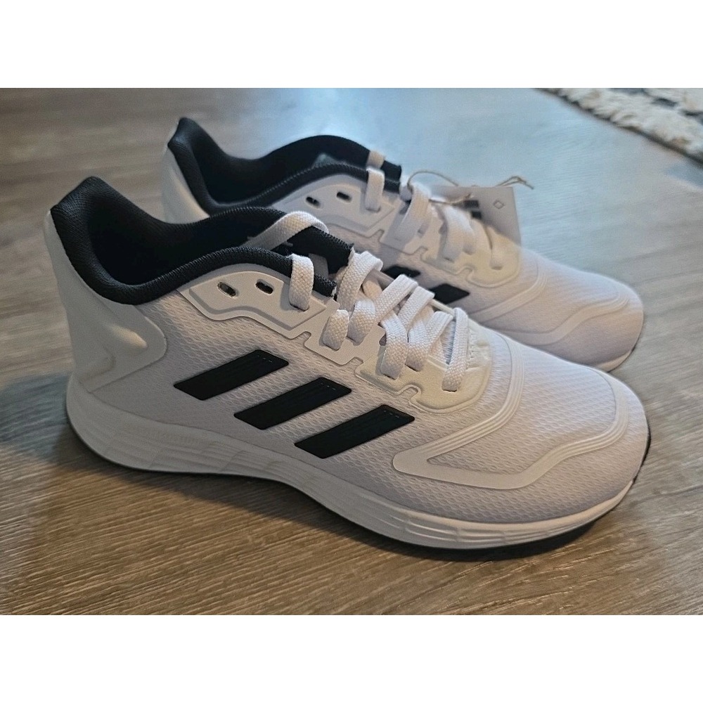 Adidas Duramo 10 Big kids Shoe HP5825 -Size 1 Youth Black And White